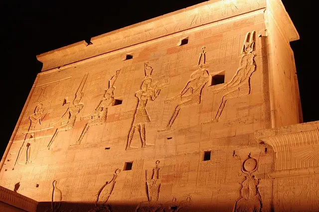 Spectacle de Son et Lumière à Philae